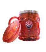 Caneca Térmica Com Tampa 500ml - Vitória -Produto Oficial Licenciado